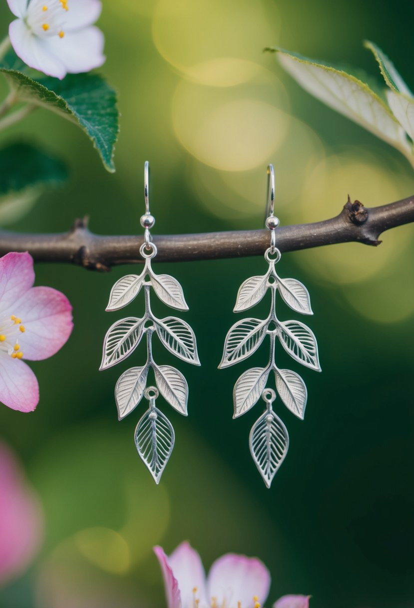 15 Nature Wedding Earrings Ideas for Your Enchanted Day