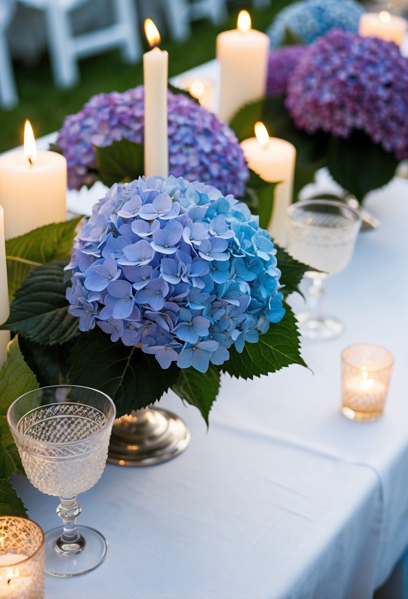 15 Hydrangea Wedding Table Decoration Ideas to Inspire Your Celebrations