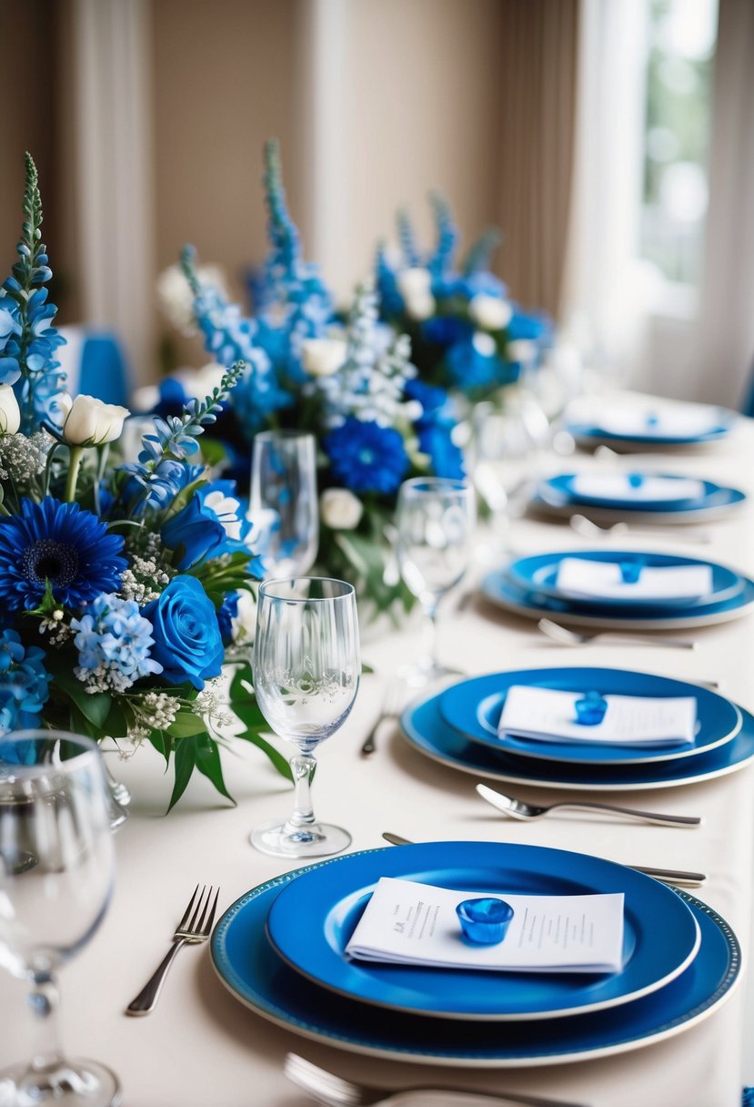 15 Blue Wedding Table Decoration Ideas for a Stunning Celebration