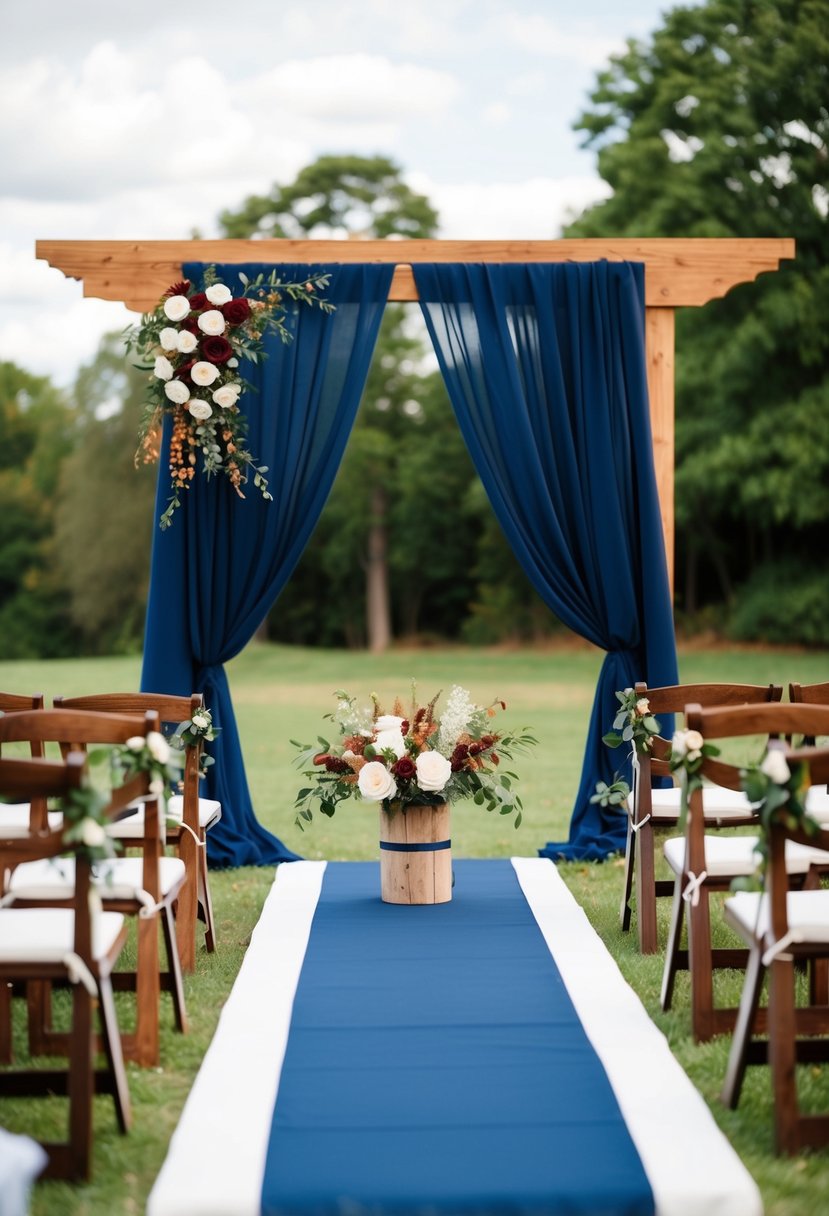 15 Navy Blue and Brown Wedding Color Ideas for a Stylish Celebration