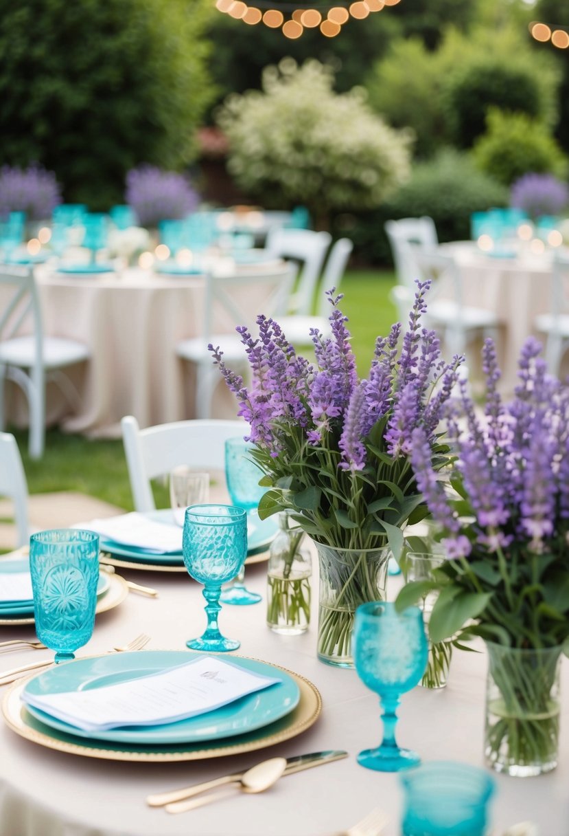 15 Lavender and Turquoise Wedding Color Ideas for a Stunning Celebration