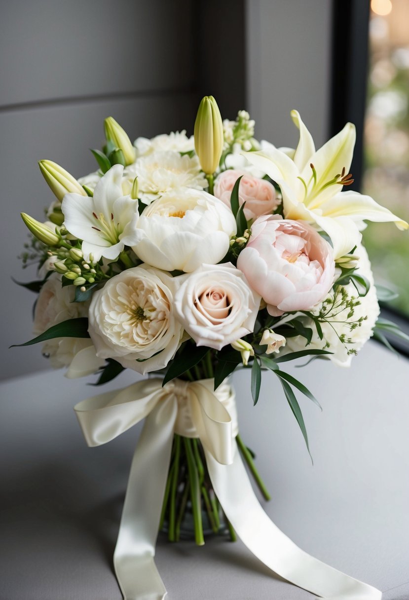15 Ivory Wedding Bouquet Ideas for a Timeless Celebration