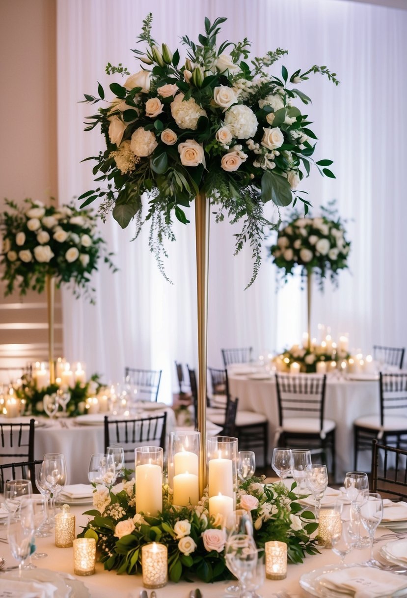 15 High Wedding Table Decoration Ideas for a Stunning Reception