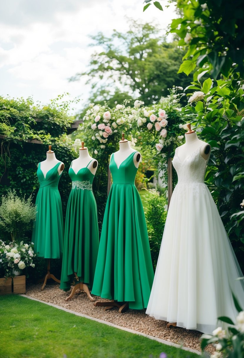 15 Green Wedding Dress Ideas for a Stunning Eco-Friendly Celebration