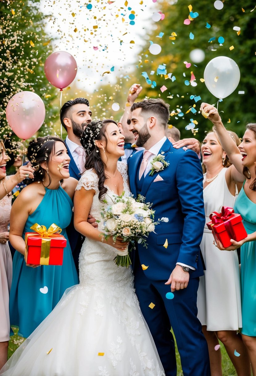 15 Wedding Surprise Ideas for the Bride and Groom from Friends