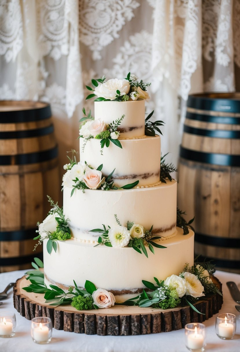 15 Rustic Wedding Cake Ideas for Your Dream Celebration