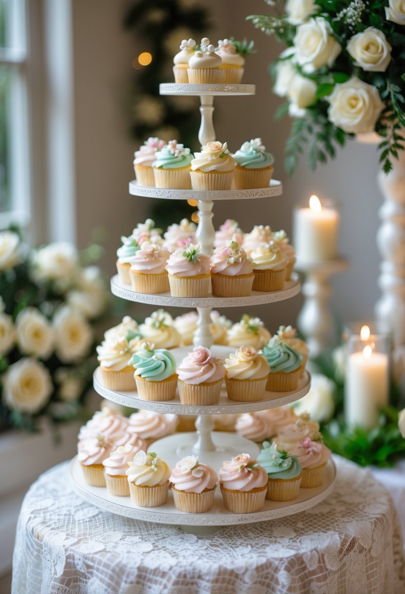 25 Creative Wedding Cupcake Display Ideas to Wow Your Guests