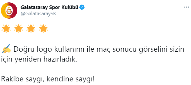 Galatasaray Dan Fenerbahce Ye 4 Yildiz Tepkisi Kronos News Bagimsiz Haber Sitesi