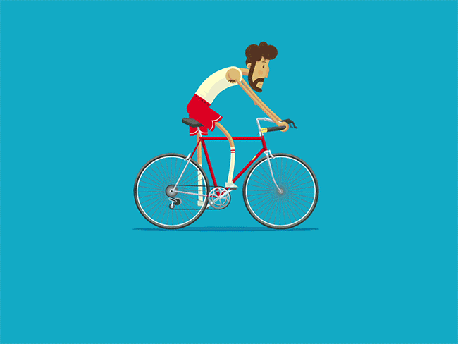 10 Gifs Ilustrados De Bicicletas Que Nos Encantan La Bicikleta