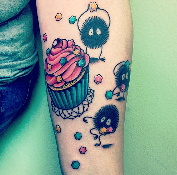 Top 20 Miyazaki Tattoos -The Studio Ghibli Universe On Your Skin 601_x_605_jpg