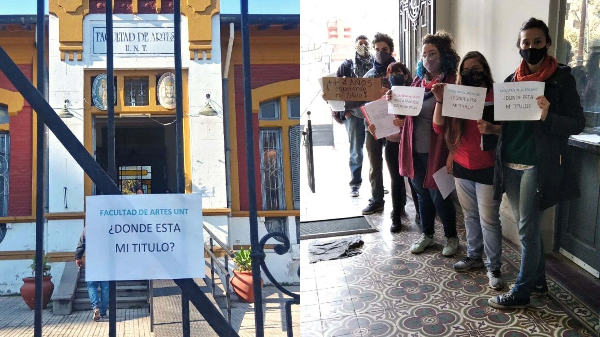 Mas De 60 Graduados Y Graduadas De La Facultad De Artes Presentaron Un Pronto Despacho Ante Demoras Injustificadas En Sus Titulos La Nota Tucuman El Medio Para Tus Ideas