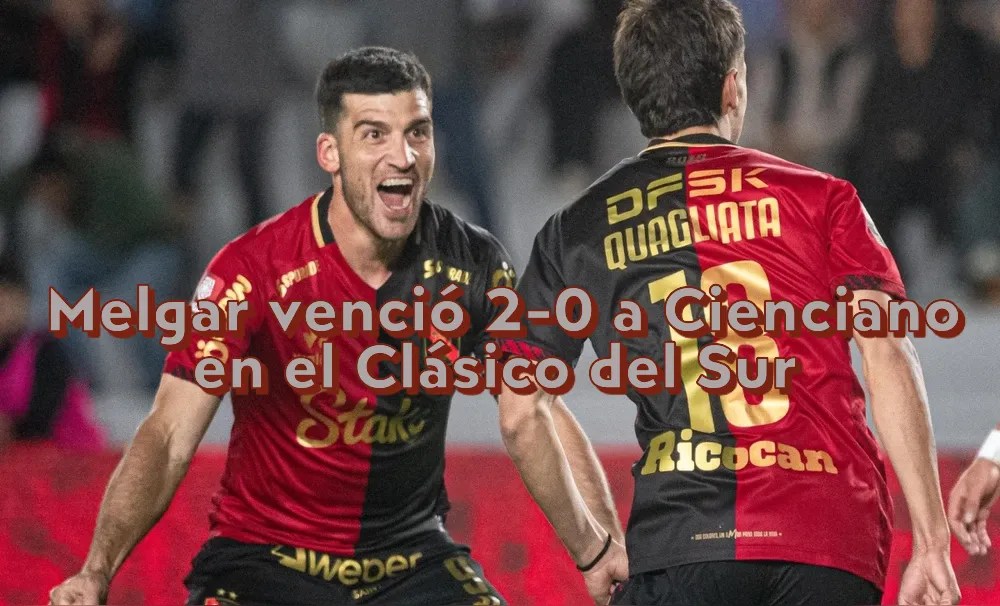 Melgar venció 2-0 a Cienciano en el Clásico del Sur; video, goles y resumen Melgar venció 2-0 a Cienciano en el Clásico del Sur; video, goles y resumen