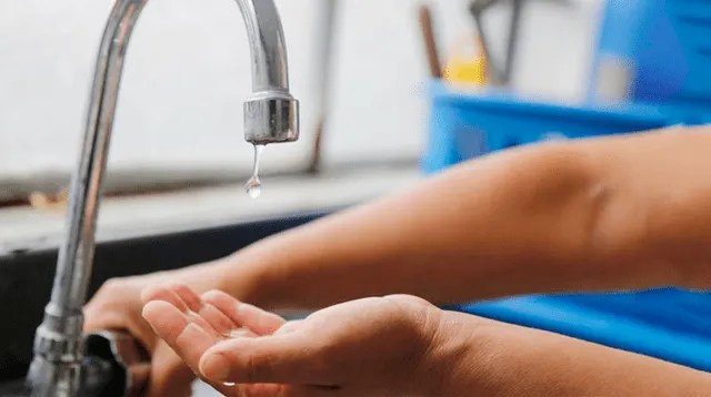 ¡Atención! Habrá corte de agua hoy en estos distritos