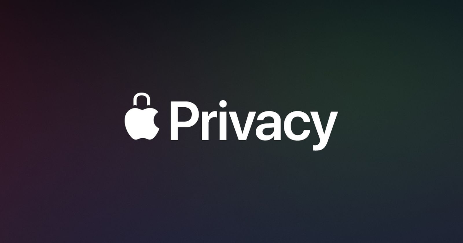 Apple Privacy