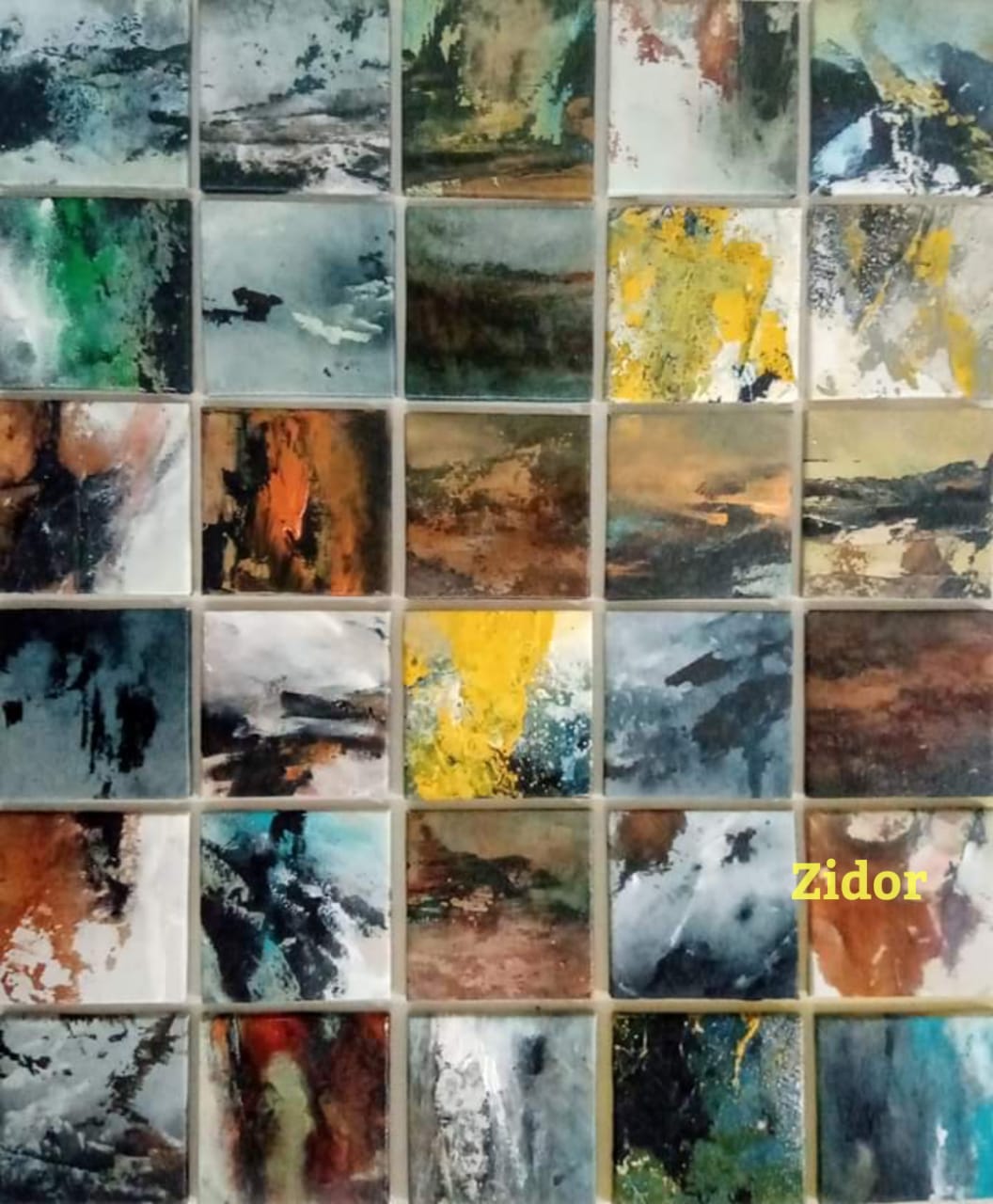 Vers Un Record Guinness De La Plus Grande Exposition Collective De Peinture Atelier Montez A Rome Notable Participation D Artistes Marocains Le Collimateur