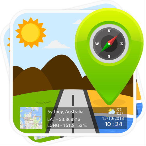 GPS Map Stamp Camera Mod APK v1.9.8 (Pro Unlocked)