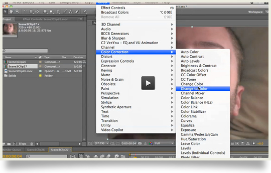 After Effects Basic Color Correction Tutorial