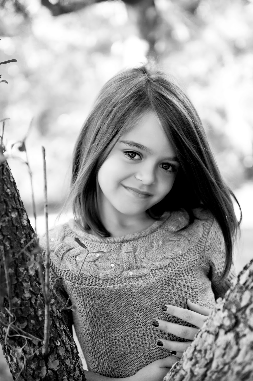 Little photo model