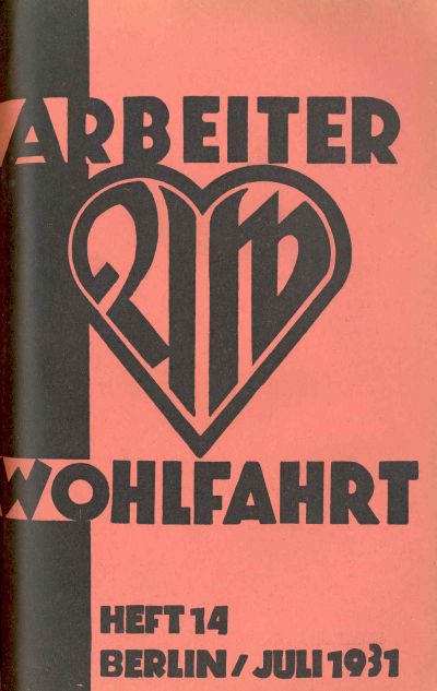 Arbeiterwohlfahrt 1926 1933 Online Edition