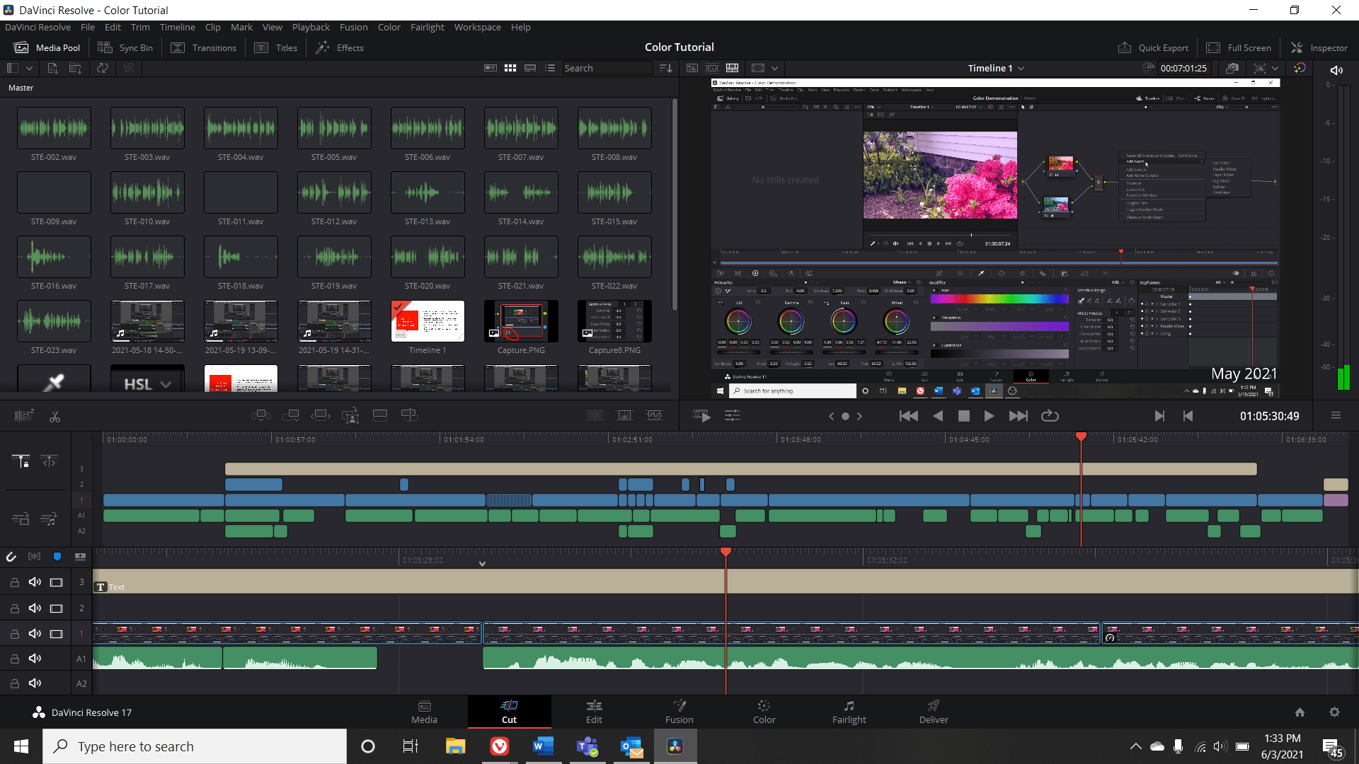 Davinci resolve screenshot