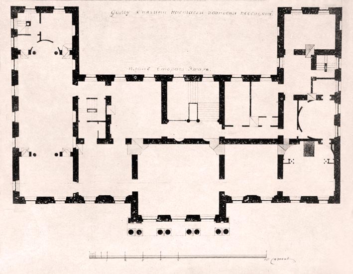 нарисовать комнату в масштабе