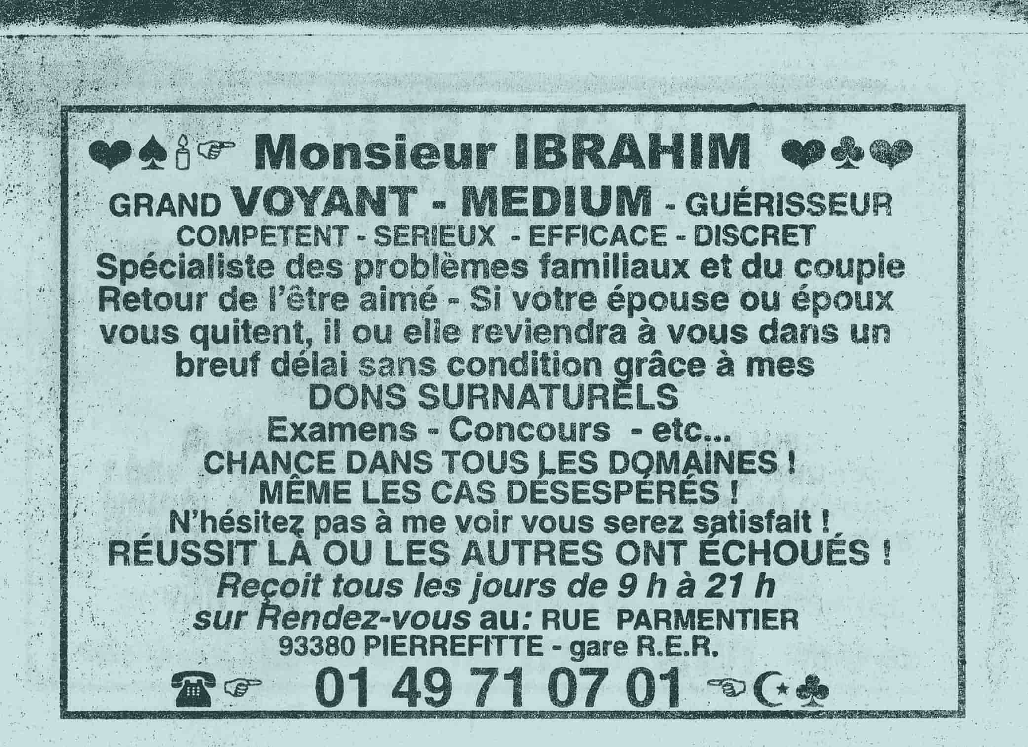 flyer marabout