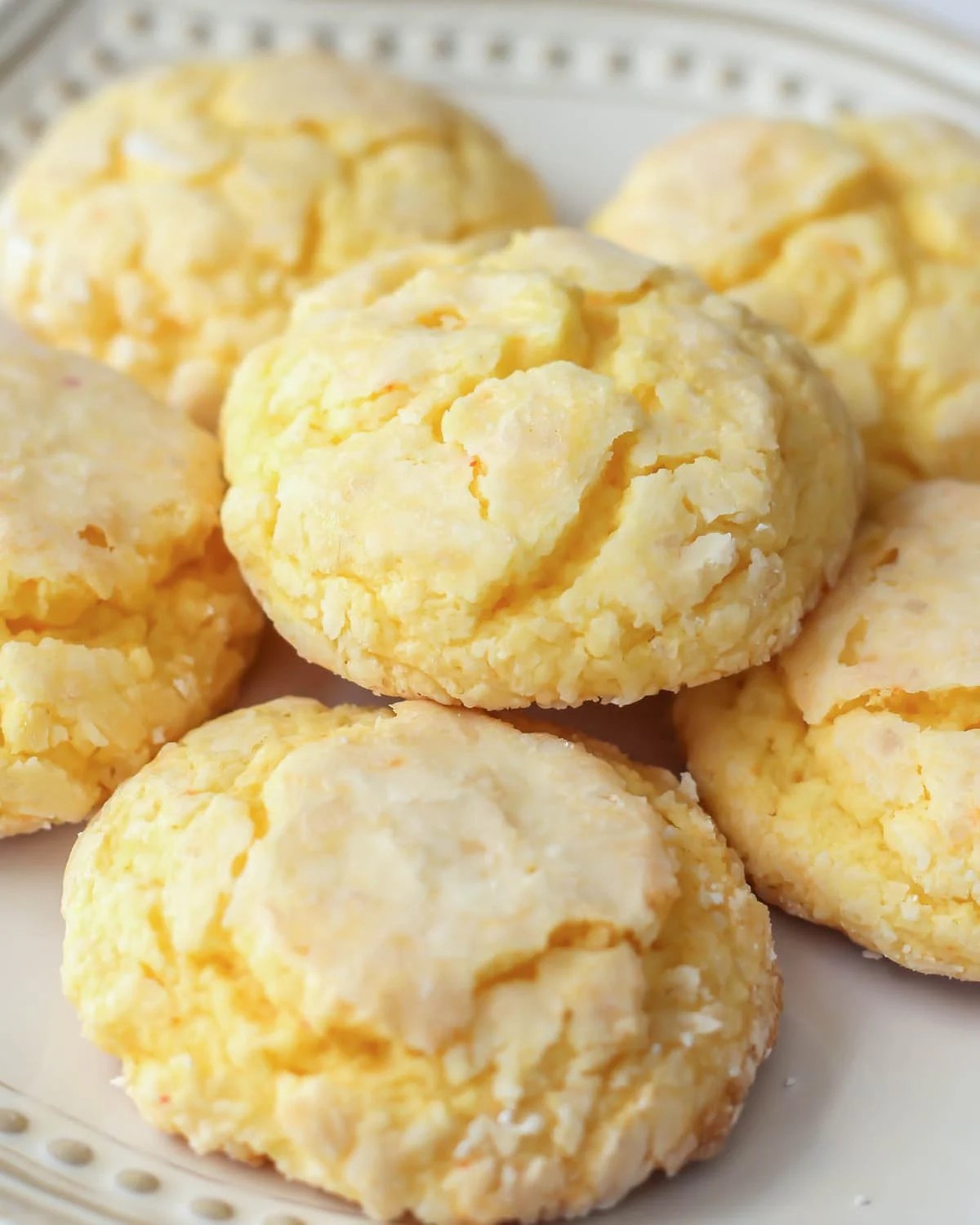 Christmas Cookies Made With White Cake Mix