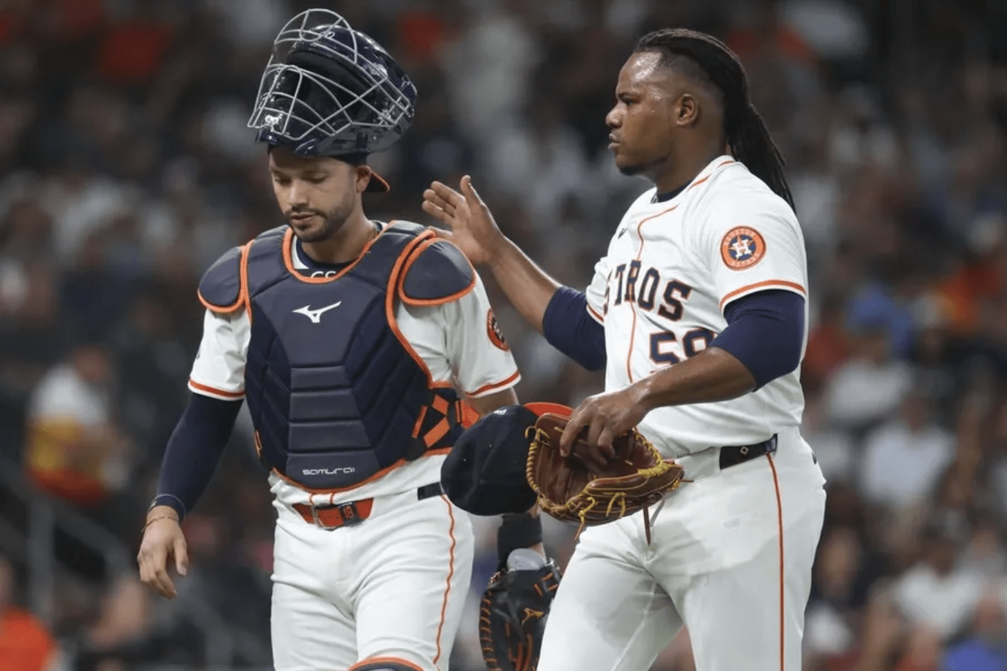 Framber Valdez Accused of Breaking MLB’s Unwritten Guidelines by Hitting His Personal Catcher