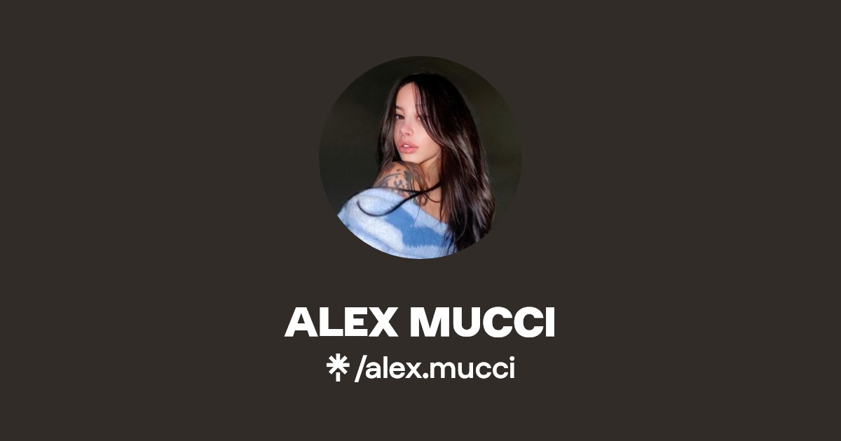 Alex mucci fuck
