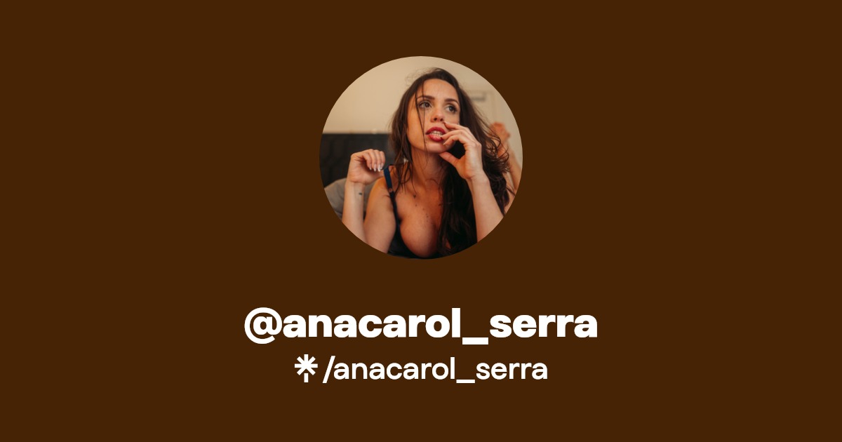 Anacarol serra nude