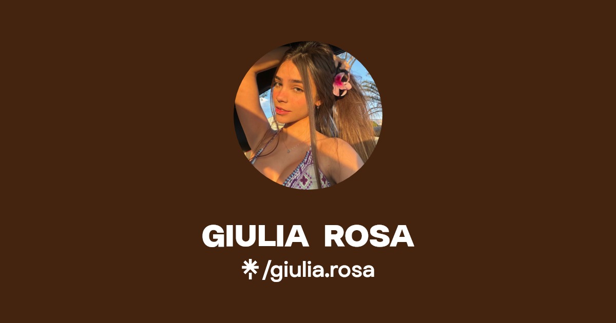 Giulia.rosa nudes