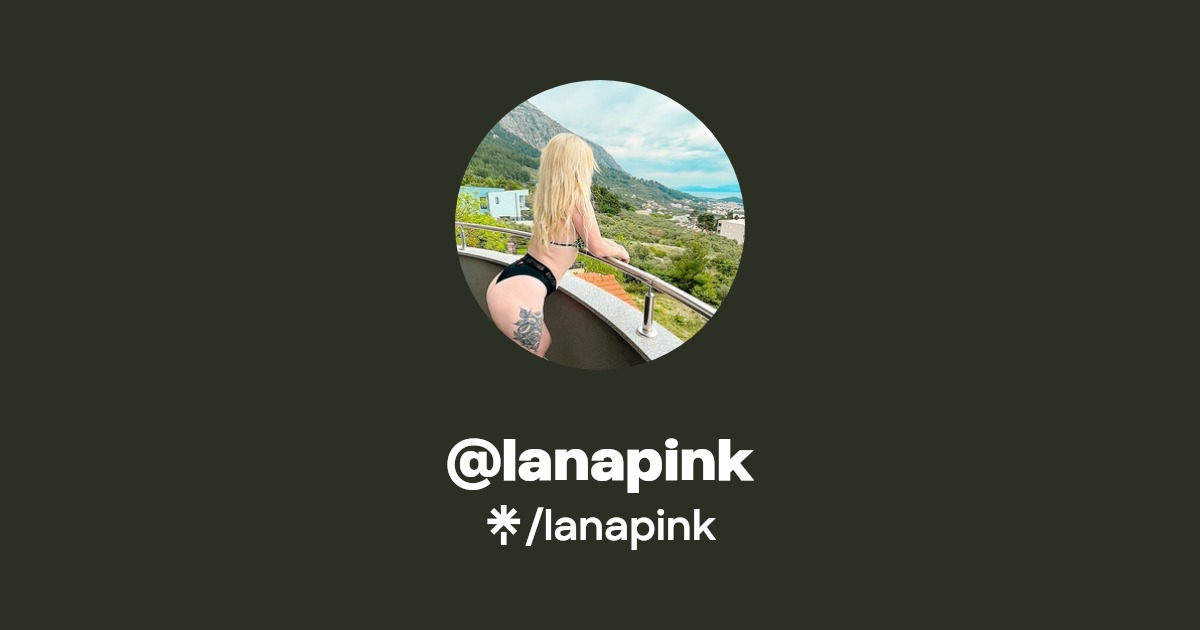 Lanapink stripchat