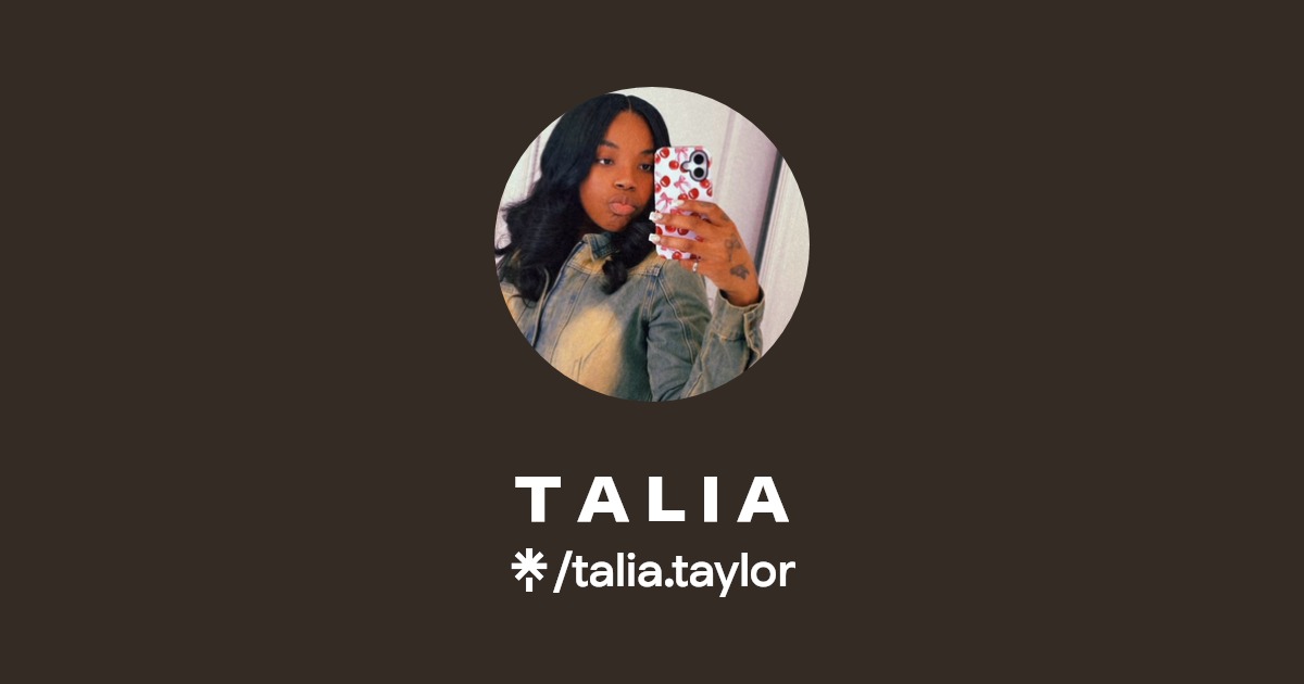 Talia taylor of leaked