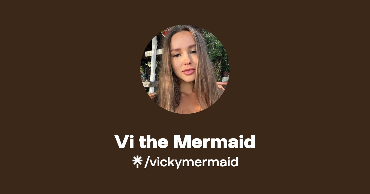 Vicky mermaid nude
