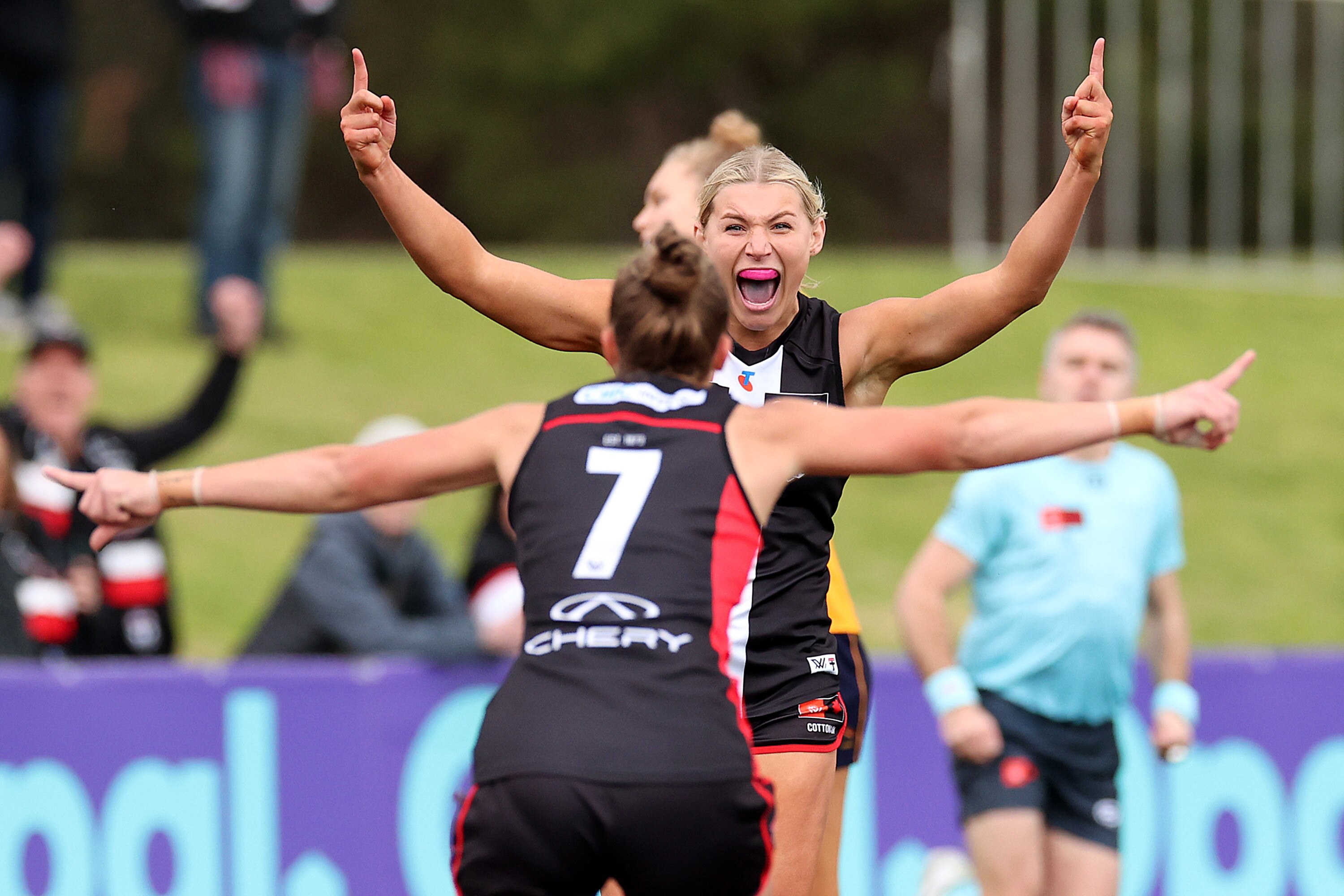 'Ready to make their mark': Young stars shine as AFLW round one wraps up
