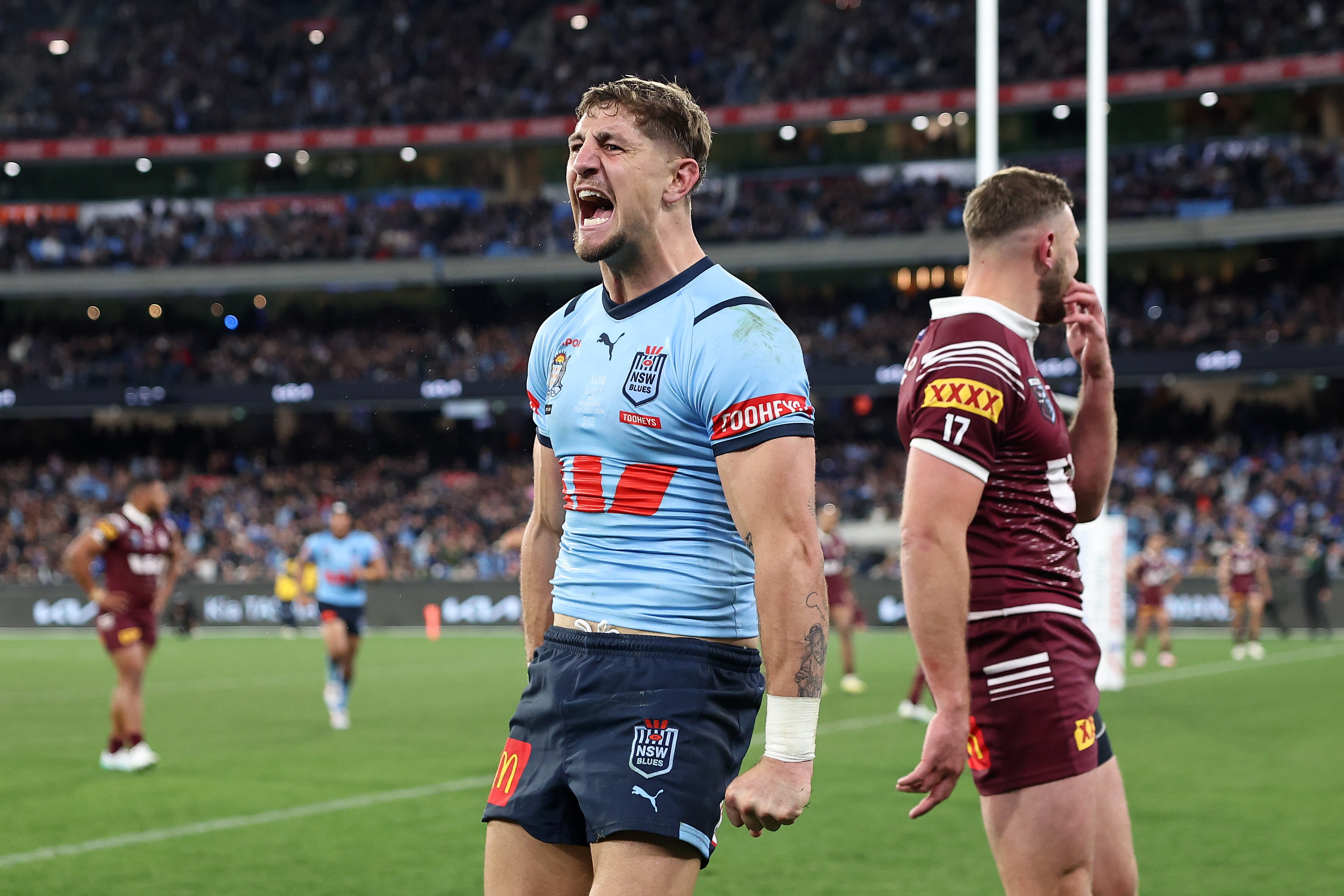 Five quick hits: Blues trounce Maroons in State of Origin II as Zac Lomax takes a ‘speccy’ at the MCG