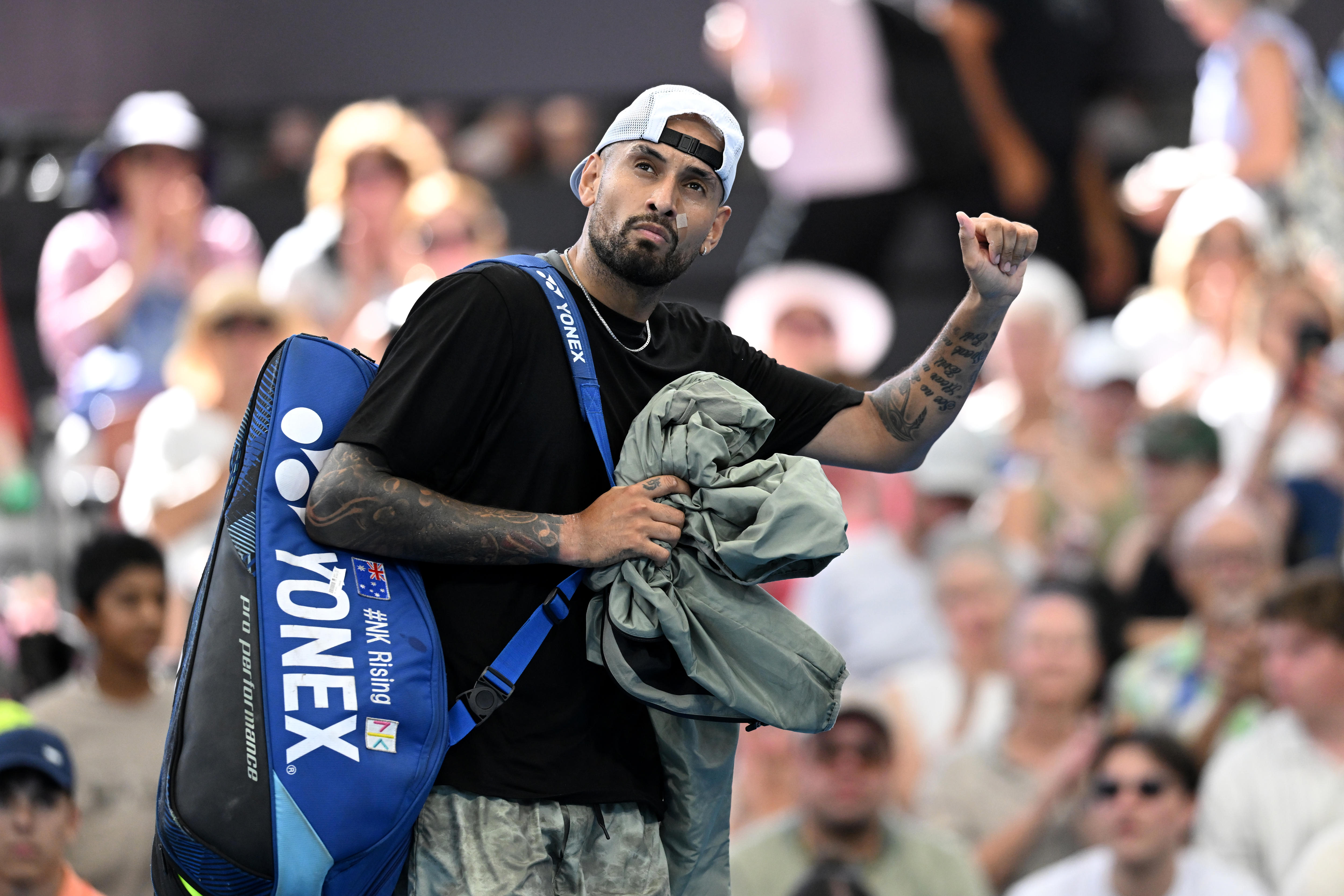 Kyrgios says he will not be seeking an Aus Open wildcard