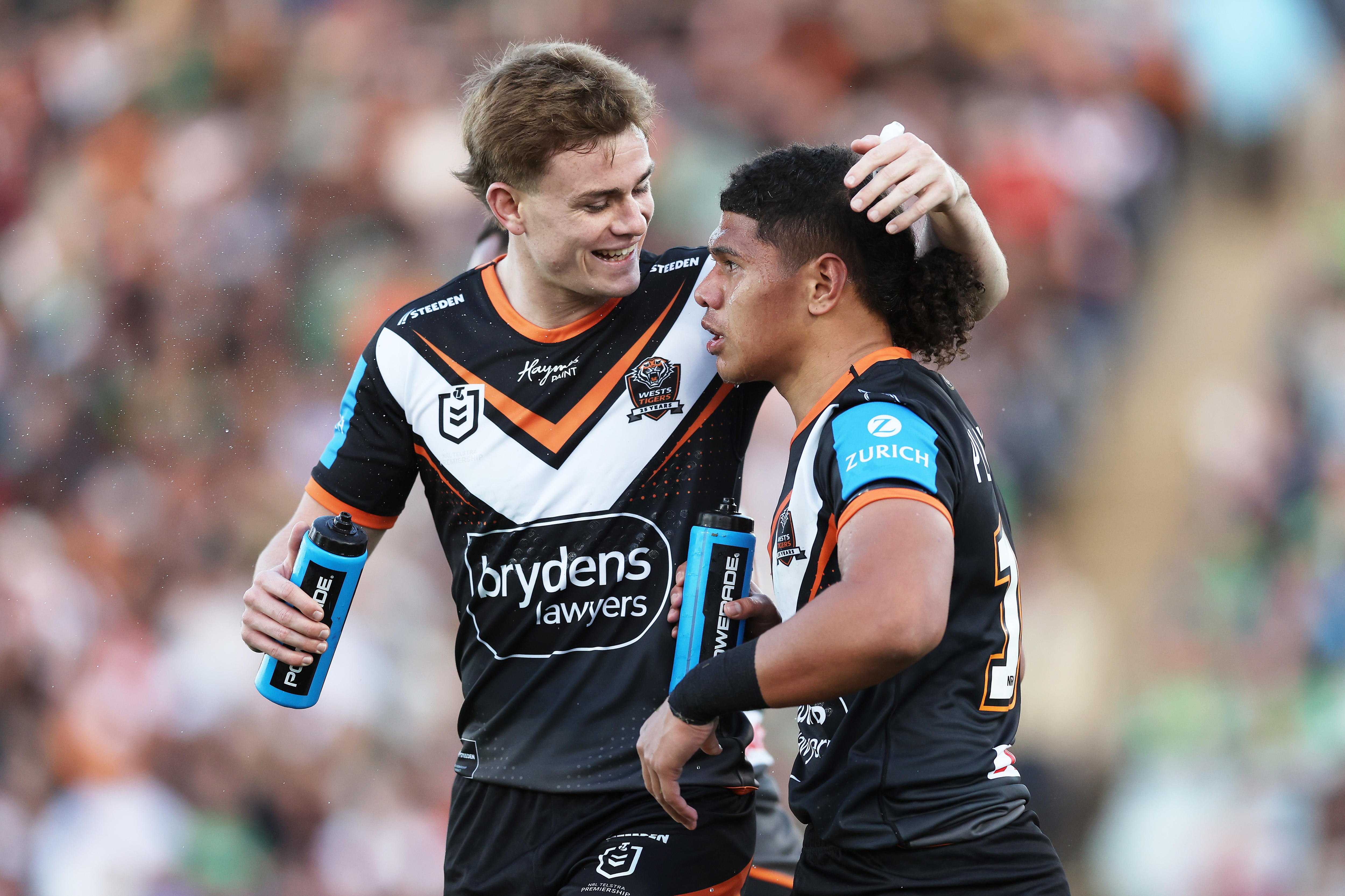 Wests Tigers hammer Canberra Raiders at Campbelltown as rookies, debutants and a returning star shine