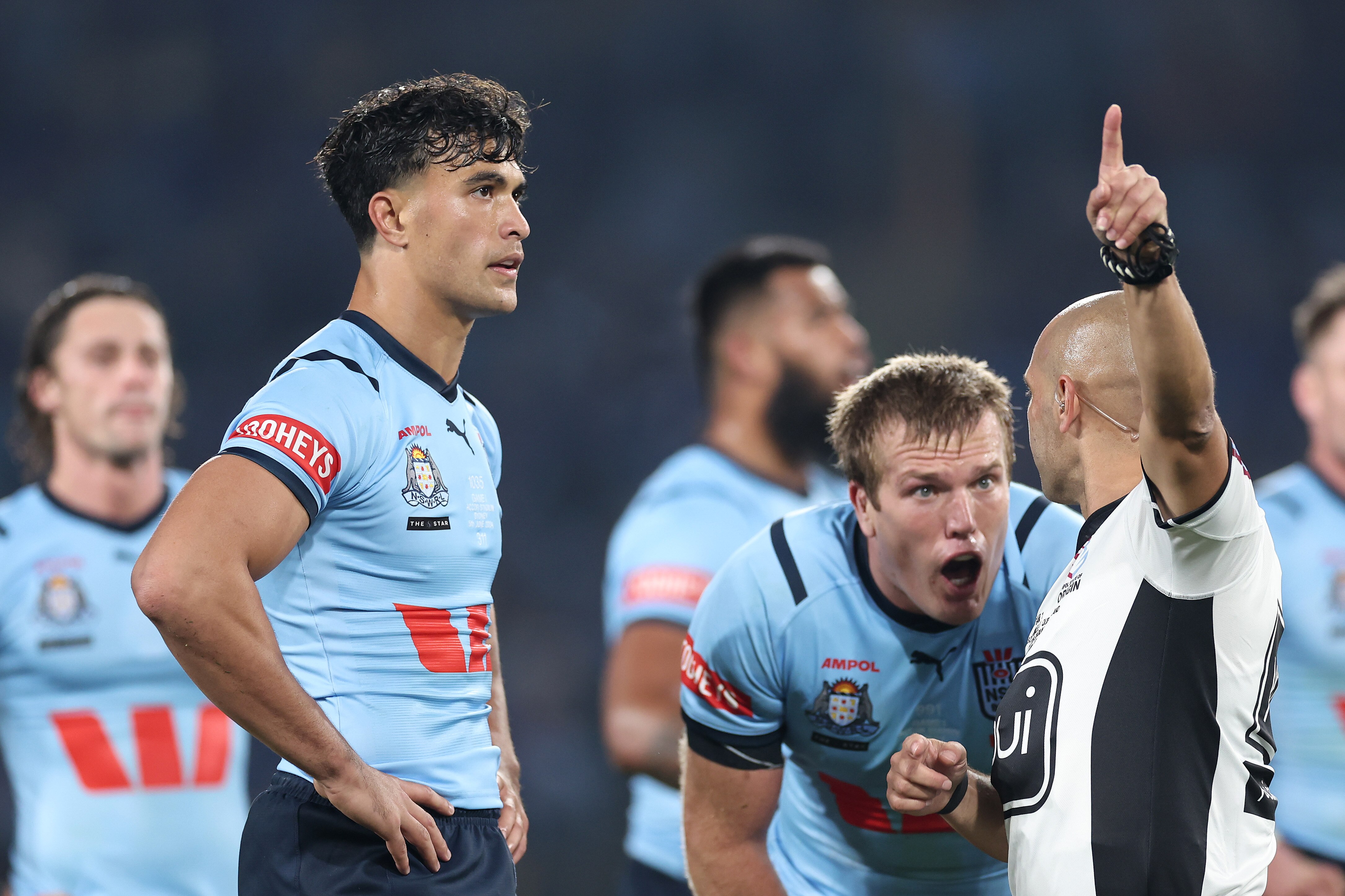 Kevin Walters calls for longer ban as Joseph Sua’ali’i accepts four-match suspension for State of Origin high tackle on Reece Walsh