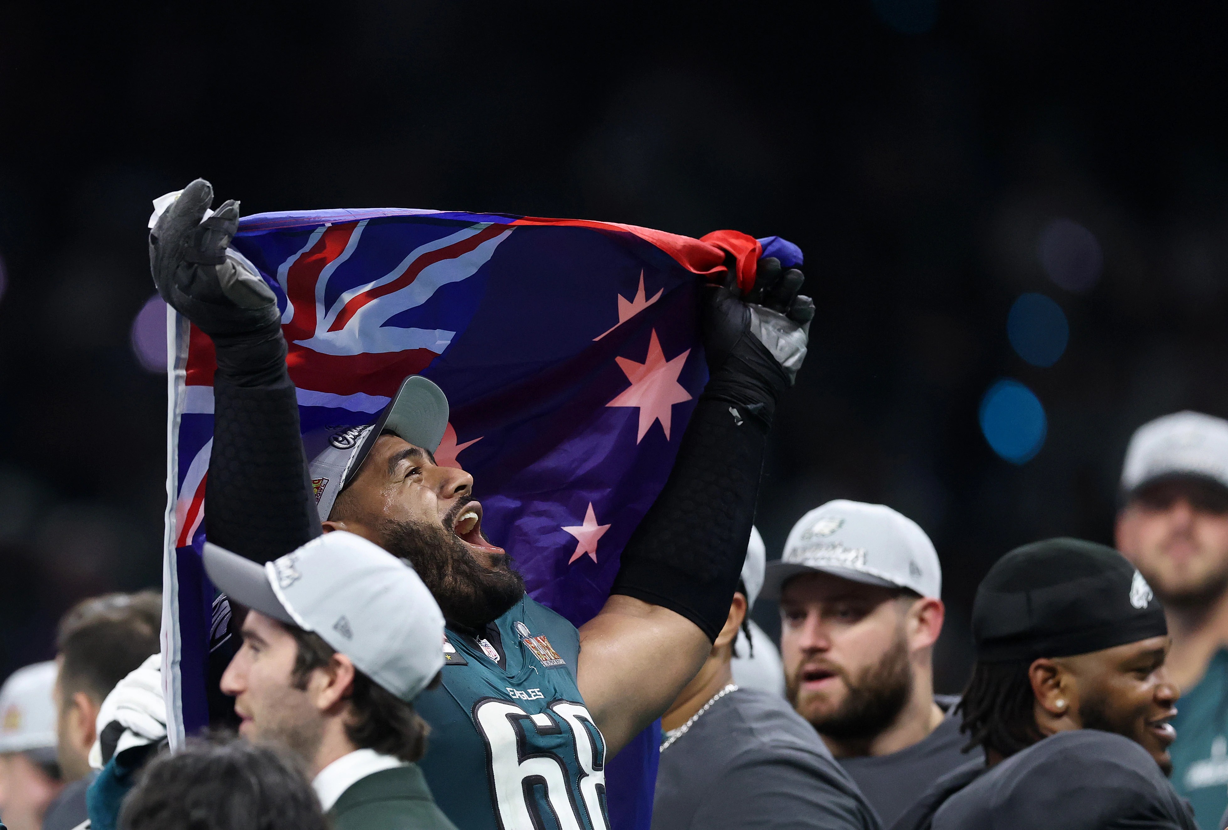 Jordan Mailata is a Super Bowl champion, completing one of Australian sport’s greatest triumphs