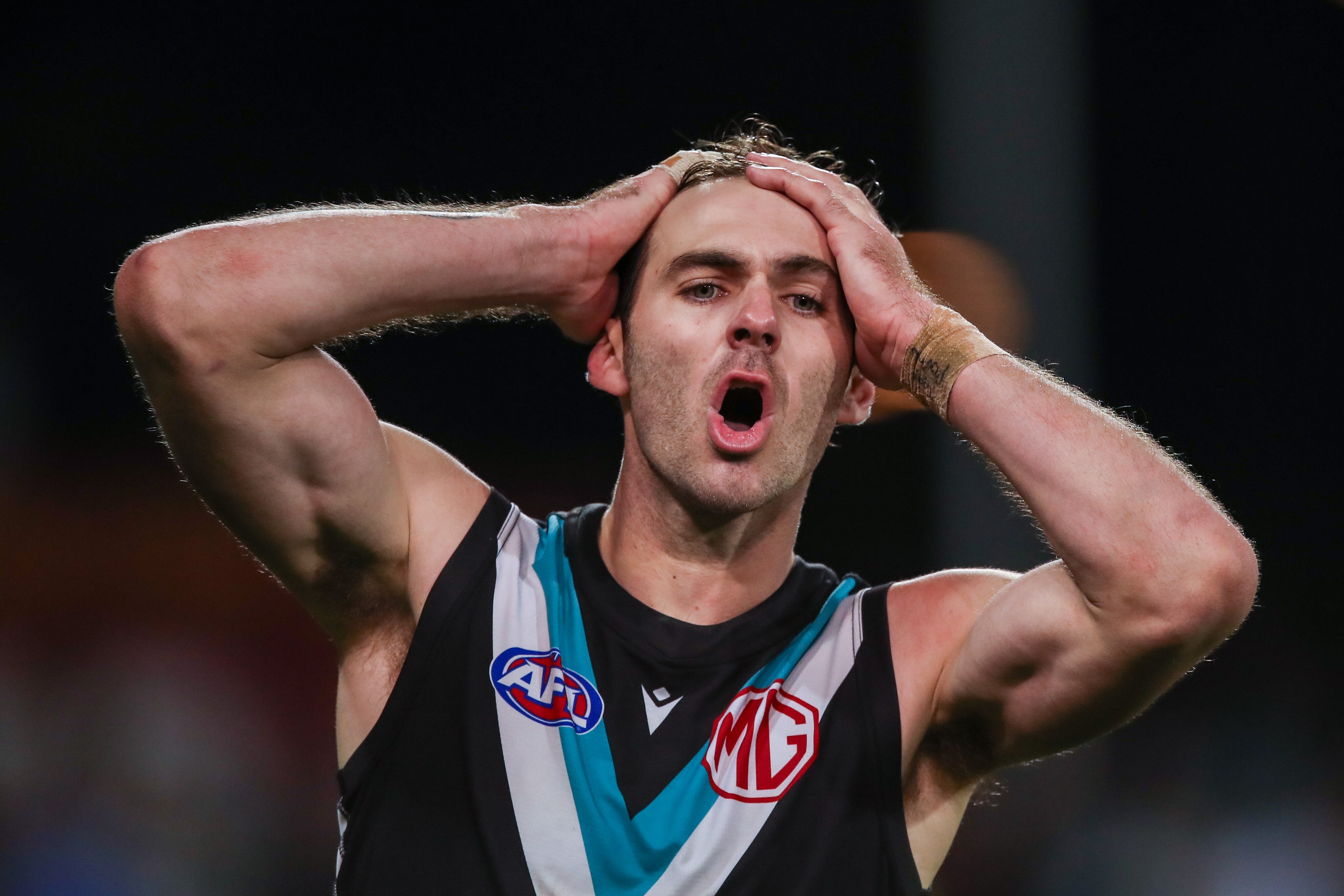 AFL boss refuses to compare Jeremy Finlayson slur to previous incidents as punishment looms