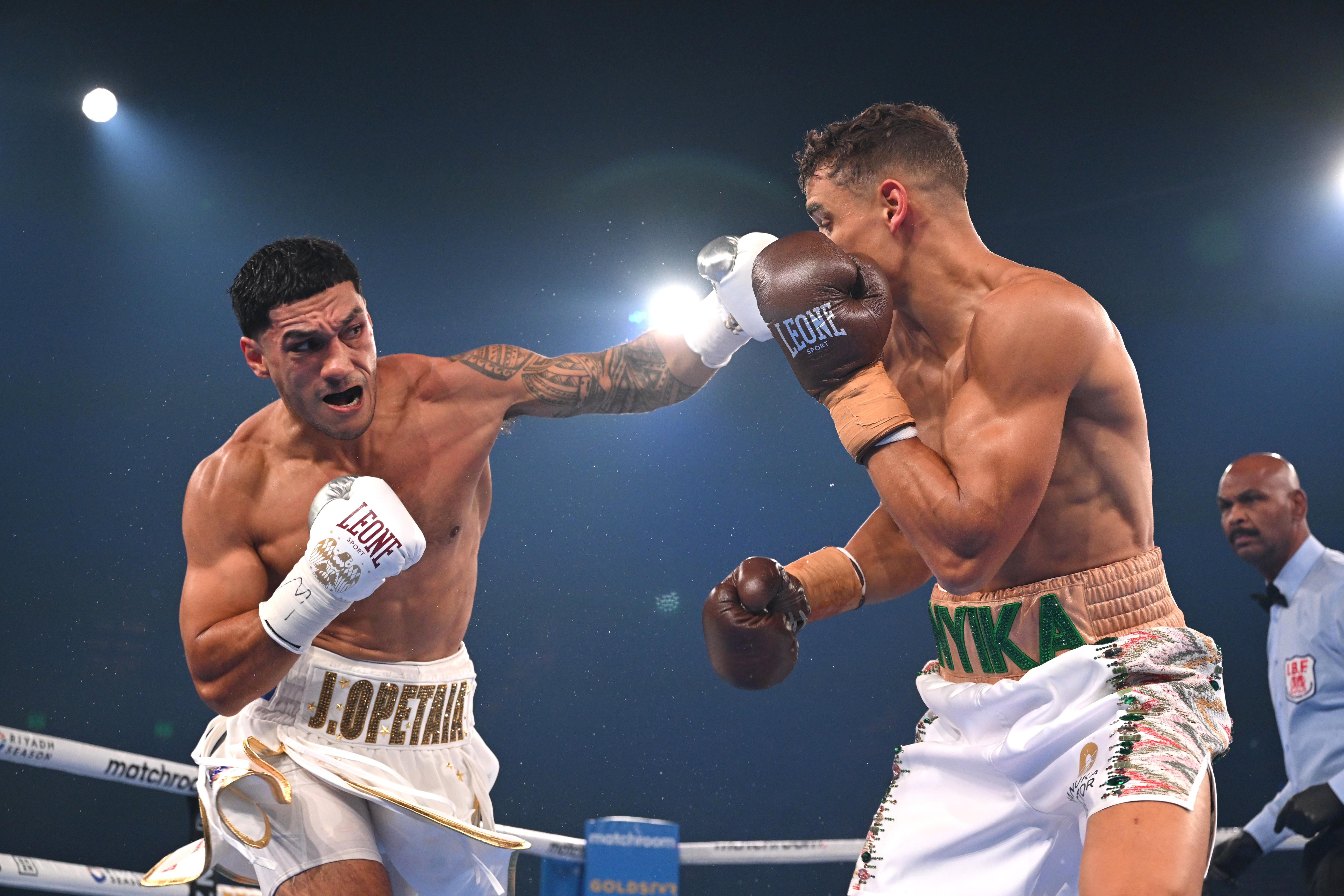Jai Opetaia brutally knocks out David Nyika to retain IBF and The Ring cruiserweight world titles