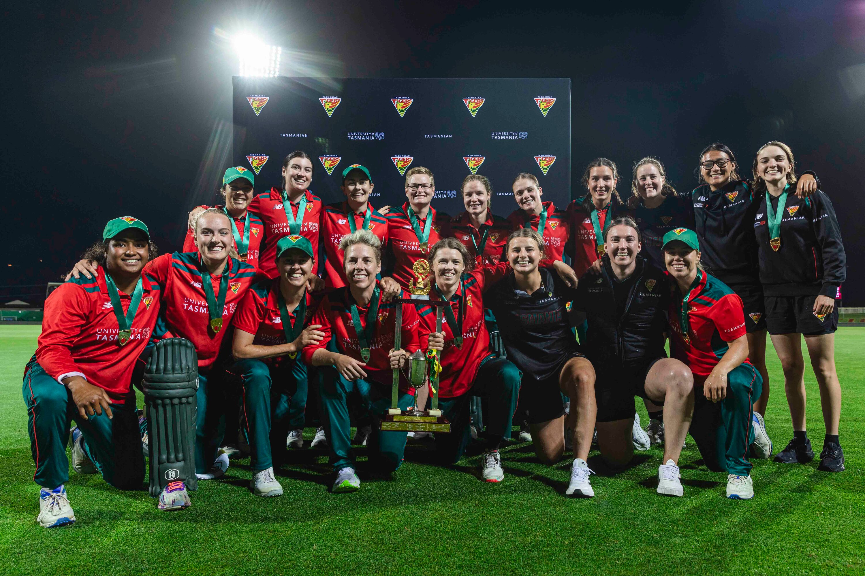 Tasmania claims third straight WNCL title with six-wicket win over Queensland in final