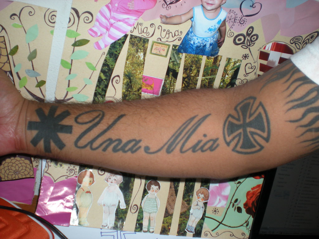 Una Mia Names Tattoo | My 2 Daughters, My Life. | William Guedes | Flickr 768_x_1024_jpg