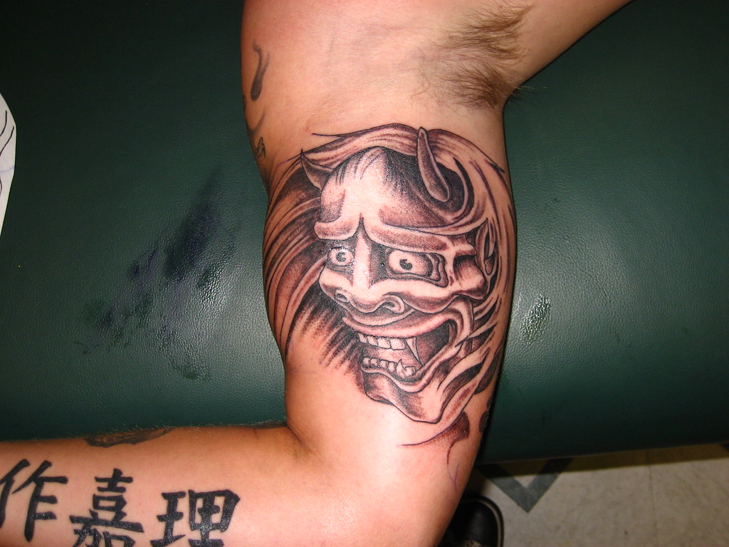 Oni Mask Tattoo | Stevestattoostexarkana | Flickr 768_x_1024_jpg