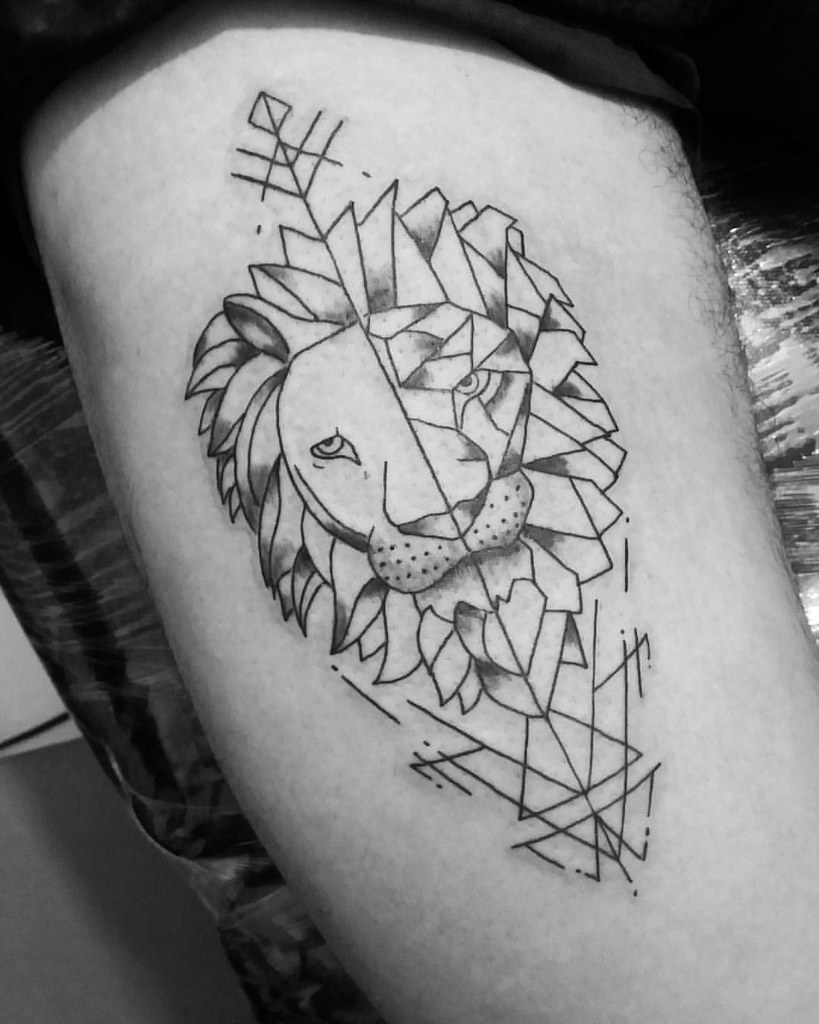 Tattoo #Tatuagem #Leo #Lion #Leão #Mosaic #Mosaico #Black… | Flickr 1024_x_819_jpg