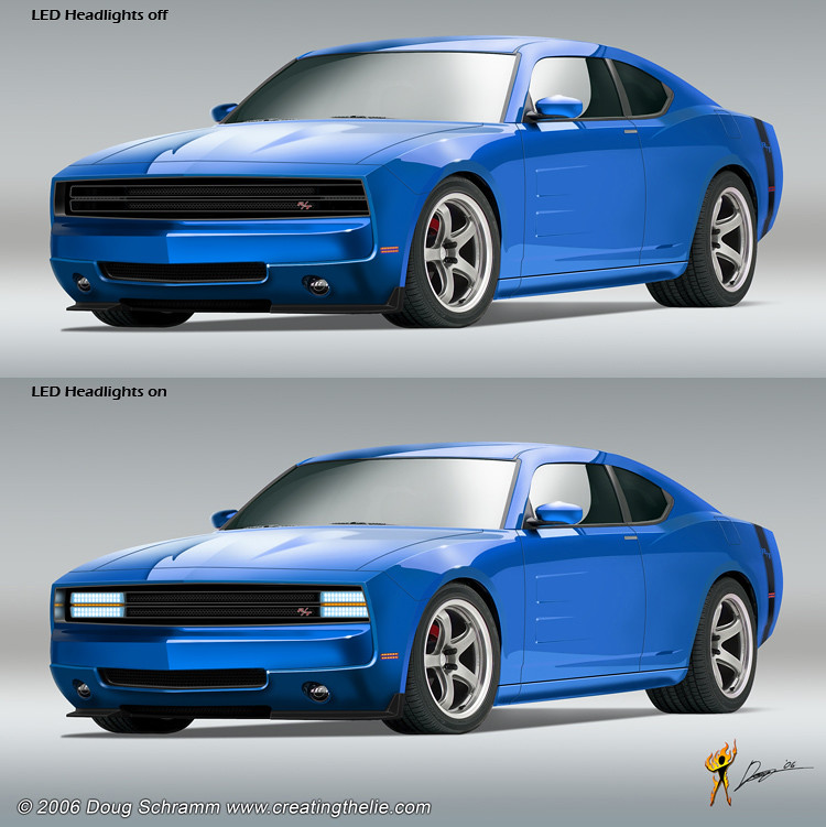 200x Dodge Charger Concept Creating The Lie Studio Flickr