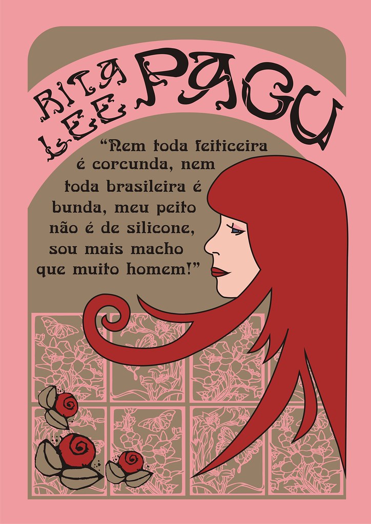 Art Nouveau Tema Mulher Brasileira E Musica Historia Da Leticia Theisen Flickr