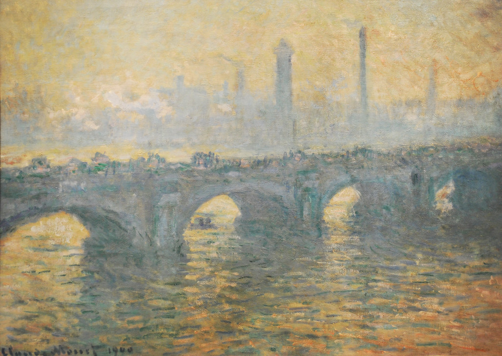 W 1557 Cm 1900 Claude Monet French 1840 1926 Waterloo Bri Flickr