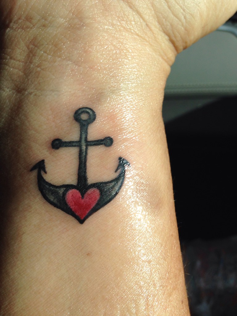 My New Tattoo - Faith (Cross) Hope (Anchor) And Love (Hear… | Flickr 1024_x_768_jpg